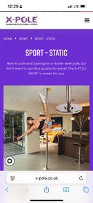Dance/Fitness Pole X Pole