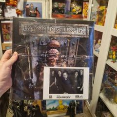 Iron Maiden The X Factor Record With Original Promo Photo