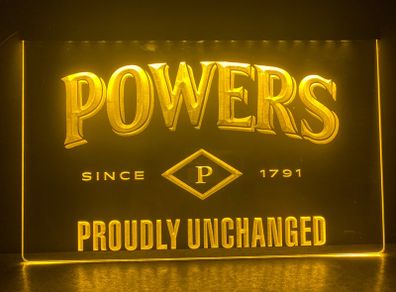 Powers whiskey Neon Light