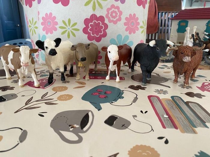 Schleich Cows (set of 6)