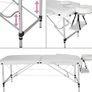 Mobile Aluminium Massage Table 2 Image 3