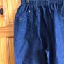 BNWTS Ladies Dark Blue Crop Denim Jeans Size 20 Including postage Image 2
