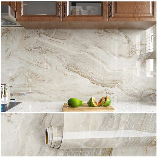 22 pcs of marble patterns self adhesive wall papers
