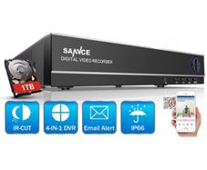 SANNCE 8CH 1080N HDMI DVR 720P CCTV Home Security Digital Video Recorder