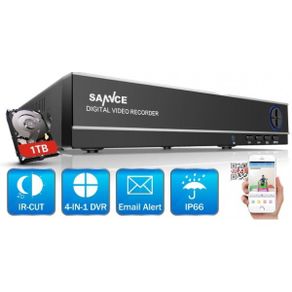 SANNCE 8CH 1080N HDMI DVR 720P CCTV Home Security Digital Video Recorder
