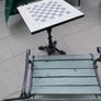 Chess Coffee Patio Garden Table Image 2
