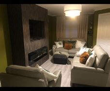cream leather 3piece suite