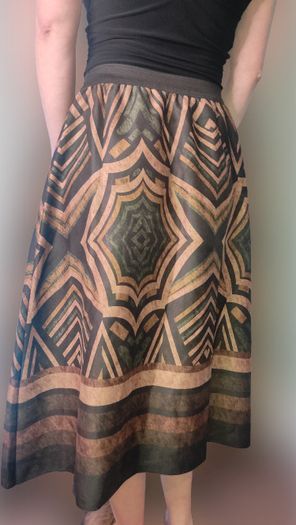 long skirt, african style