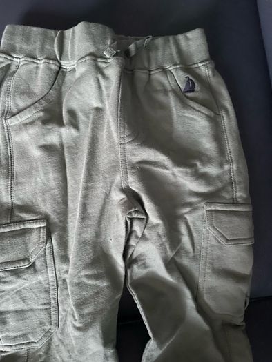 Joggers cargo bottoms digger applique Jojo Maman Bebe 4-5 y brand new