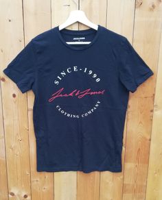 4 Jack & Jones mens 100% cotton tshirts medium size