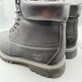 Timberland Men's UK 8W Black Premium Suede 6 inch Waterproof Boots - Excellent Image 9
