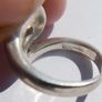 Vintage Elegant Retro Sterling Silver 925 Ring Size L - 5,63g Image 7