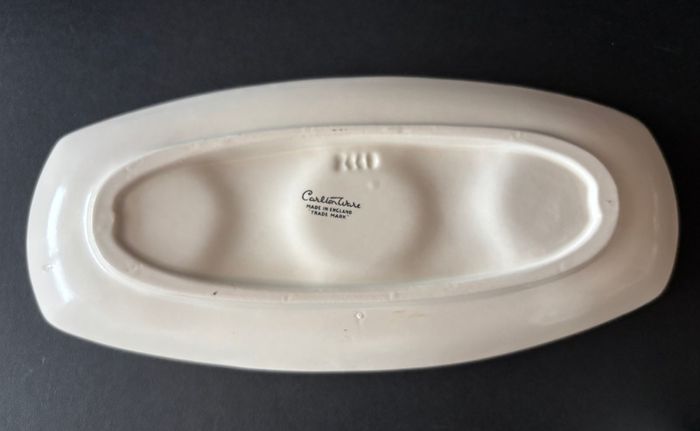 Vintage Carlton Ware Salt, Pepper and Mustard Pot Set