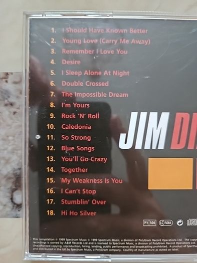 Jim Diamond CD - The Best Of