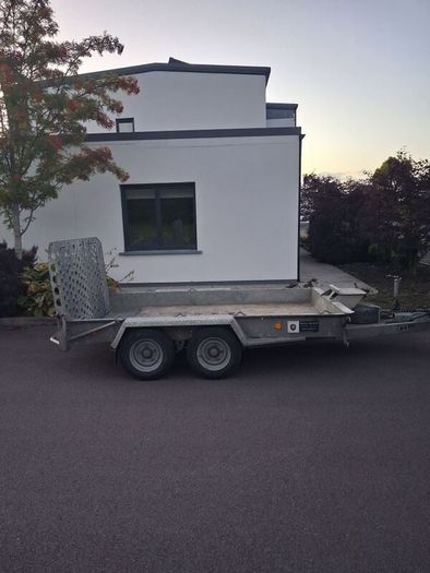 Ifor Williams plant trailer 2021, 10x6