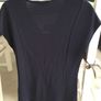 Ladies Navy short sleeved Top from Next. Size 8 Image 2