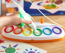 CRAYOLA color wonder magic light brush mess free painting