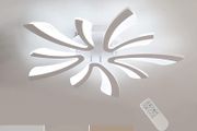 Ceiling Light Dimmable, LED Ceiling Lighting 48W 4000LM, 3000K-6500K, Acrylic Modern Lighting Fixture with Remote Control for Living Room Bedroom (FREE POSTAGE)