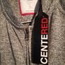 Centered Mens Zip Up Hoodie. S.L  B.N.W.T Image 2