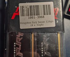 128gb DDR5 5200 Kingston Fury Beast Ram kit