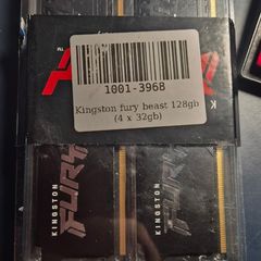 128gb DDR5 5200 Kingston Fury Beast Ram kit