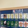 Wall Art NBA basketball history in logos 1947 - 2026 .Unique A1 Gloss. Image 7