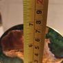 vintage AFRIQUE AFRICA Malachite Copper & Brass MAP art sculpture. Image 5
