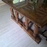 Antique Italian 16th Century Renaissance  Dining Table  Aone of a kind Beautiful Oak and Walnut Image 3