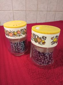 Vintage ( Gemco ) Black Pepper Shakers