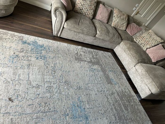 Large L shaped sofa