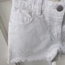 NEXT  cream girls jean shorts Image 3