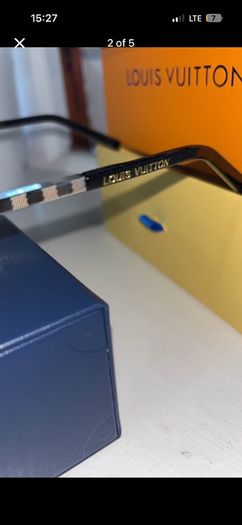 Silver lv Louis Vuitton glasses/sunglasses