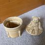 Vintage Ceramic Teddy Bear Lidded Jar Image 5