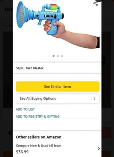 Despicable Me Fart Blaster