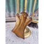 4 piece Brass Fireside Companion Set KAS536 Image 3