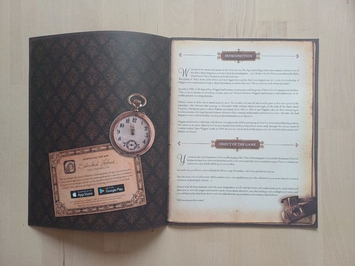 Sherlock Holmes Consulting Detective Murder Mystery Board Game 2018