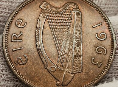 Ireland 1963 1d Penny Beautiful Choice Uncirculated