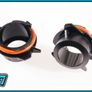 H7 HID Xenon Bulb Adapters - BMW E39, E46, E53 X5, MINI, VW Golf, Jetta, Caddy, Touran, Scirocco, Transporter, Tiguan Image 2
