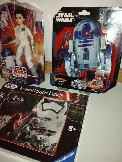 Star Wars Bundle  Figures + Puzzle (Sealed)