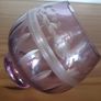 POT - Etched Lavender Glass Pot Image 5