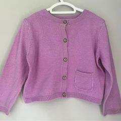 Next baby fuchsia cardigan Sz 12-18 mths EUC
