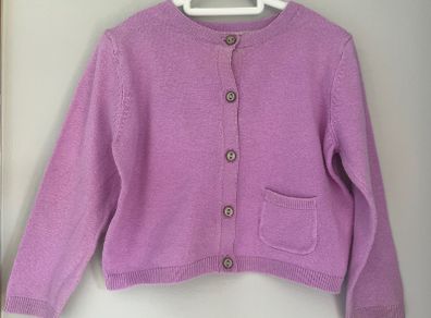 Next baby fuchsia cardigan Sz 12-18 mths EUC