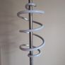 LED Floor lamp. Brushed chrome. Image 7