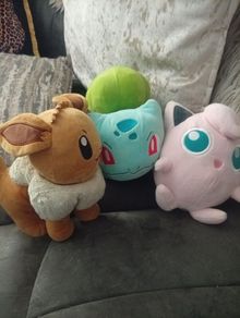 Pokemon teddies x 3