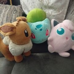 Pokemon teddies x 3