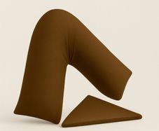 Premium V-Shape Pillow With Pillowcase Ergonomic Design for Neck & Back Support Soft Breathable Fabric Machine Washable