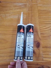 Caravan Sikaflex 522 sealant