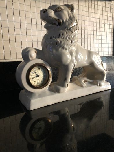 Vintage German deco clock