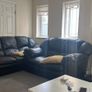 Black Leather Sofa 3+2+1 Image 2