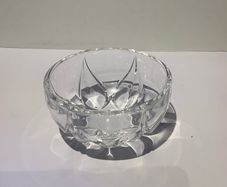 Small Vintage German Nachtman Crystal Bowl